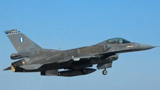 Hellenic Air Force F16 at INIOCHOS 2024 [upl. by Dupuy]