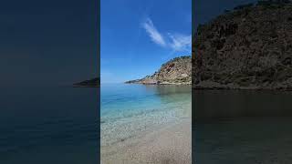 Spiaggia di San Cataldo Terrasini Sicily Italy 🇮🇹 [upl. by Ahsahtan]