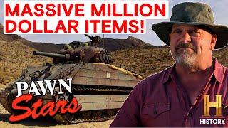 Pawn Stars EPIC MILLION DOLLAR DEALS Tanks Rare Cars and More [upl. by Alberto]