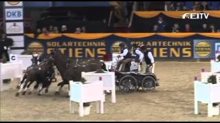 FEI World Cup Driving 201213 Hannover  Boyd Exell 1st [upl. by Zetroc166]