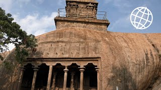 Monuments at Mahabalipuram  Tamil Nadu India Amazing Places 4K [upl. by Vilma]