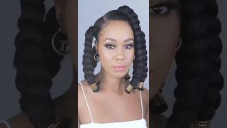 Easy Box Braids viralvideo protectivestyle naturalhairupdo fyp viralvideo roadto800k hair [upl. by Rehtae]