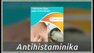 7 natürliche Antihistaminika die bei Allergien helfen [upl. by Niklaus]