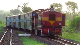 Fastest Narrow Gauge Express Satpura Express Jabalpur to Balaghat [upl. by Llerrac934]