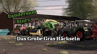 Das Große Gras Häckseln LS22 Landersum Story 76 [upl. by Ducan]