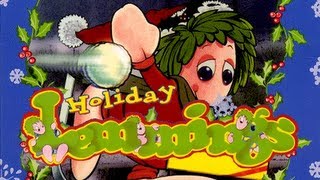 LGR  Holiday Lemmings 94  Amiga Game Review [upl. by Tareyn]