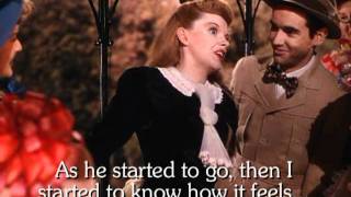 The Trolley Song  Karaoke  Judy Garland  Lyrics  Stereo  Instrumental only [upl. by Sharla401]