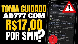 App ad777 Paga Mesmo TESTEI Aplicativo ad777 Com é Golpe Sim Plataforma ad777 é Confiável [upl. by Nerraw]