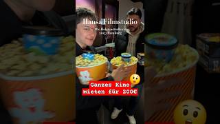 Ganzes Kino für 200€ CapCut Geheimtipp Joker hamburg Hansafilmstudio [upl. by Lytsirk]