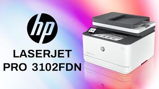 Présentation de limprimante HP LaserJet Pro 3102fdn [upl. by Malissia830]