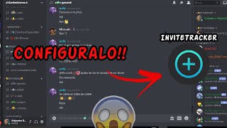 Como Configurar a Invite Tracker  Tutorial Discord 2021 [upl. by Stelle58]