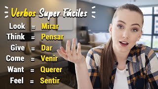 🔴 16 VERBOS EN INGLES SUPER FÁCILES Y NECESARIOS DE SABER 👅 ENTIENDE MÁS EL INGLÉS DE USO DIARIO 📚 [upl. by Nollahs]