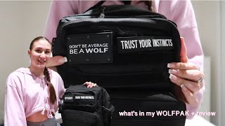 Whats in my WolfPak  Review  Gym Bag Essentials [upl. by Boone]