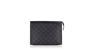 Louis Vuitton Monogram Eclipse Pochette Voyage MM [upl. by Enaht396]