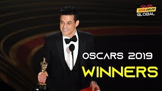 Oscars 2019 Full List Of Winners  Rami Malek  Olivia Colman  Green Book [upl. by Emiline]