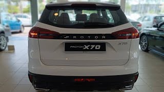 ALL NEW PROTON X70 WHITE COLOUR❗INTELLIGENCE INSPIRES‼️ [upl. by Adriaens498]