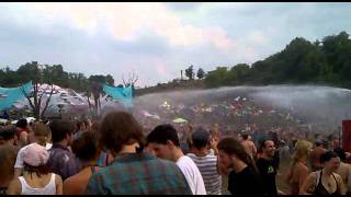 ozora 2011 firefighters pouring water on trancers [upl. by Clair838]