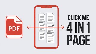 ek page par 4 print kaise nikale mobile se pdf ke 2 page ko 1 page kaise banaye pdf to micro xerox [upl. by Segalman]