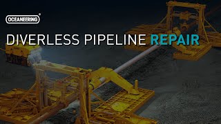 Diverless Pipeline Repair  Oceaneering [upl. by Latreese571]