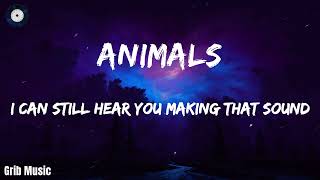 Maroon 5  Animals Audio Lyrics [upl. by Tadeas3]