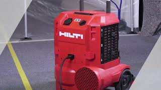 Épurateur dair Hilti AIC 1000 E  guide rapide dinstallation [upl. by Maddock636]