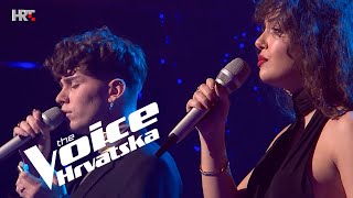 Ivana vs Sergej  “Lift Me Up”  Dvoboj  The Voice Hrvatska  Sezona 4 [upl. by Barthel]