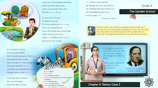 Grade 5 English Chapter 6 Class 3 Tartary poem Reading and Explanation [upl. by Beaston868]