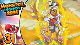 HELIOM SUPER SAIYAN  Monster Legends 2024 [upl. by Atilemrac]