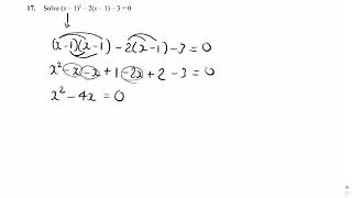 Q17 GCSE Practice Paper Set 4 Paper 1H [upl. by Nooj]