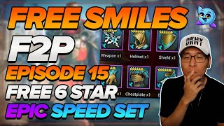 F2P FREE 6 STAR SPEED GEAR SET GG PIECE  FREE SMILES  EPISODE 15  Raid Shadow Legends [upl. by Weyermann]