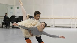 The Royal Ballet rehearse Don Quixote [upl. by Akinom]