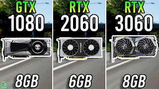 GTX 1080 vs RTX 2060 vs RTX 3060  Tested in 2023 [upl. by Moncear114]