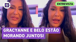 Gracyanne volta a morar com Belo Existe amor estamos nos resolvendo [upl. by Hadwyn]