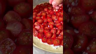 Tarte fine tomates chèvre amp roquette [upl. by Ahsiem510]