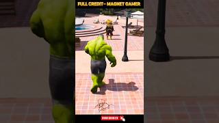 GTA 5 Hulk এবং Venom এর ভয়ঙ্কর লড়াই 🤯 DONT MISS END 🤩 shorts cartoon [upl. by Lleunamme]