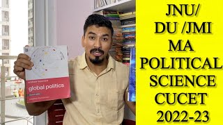 JNUDUJMICUCET MA POLITICAL SCIENCE 202223 ENTRANCE EXAM PREPARATION  SYLLABUS amp BOOKS [upl. by Yenetruoc]