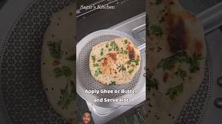 TANDOORI NAN RECIPE food naanwithouttandoor recipe naanwithouttandoorrecipe breakfast shorts [upl. by Eyanaj]