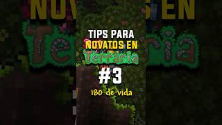 ¿Eres nuevo en TERRARIA  NO PASES de 180 de vida al inicio  TIPS para NOVATOS en TERRARIA 3 [upl. by Dinnage275]