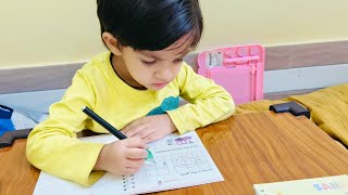 Magic book practice Copybook preschool kindergarten studytime homeschool mamtaankit [upl. by Ike]