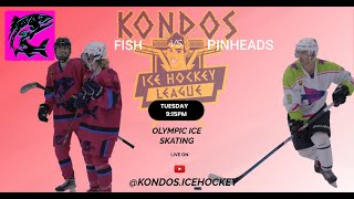 Pinheads Vs Trouts Kondos Ice Hockey League Australia [upl. by Otreblasiul51]