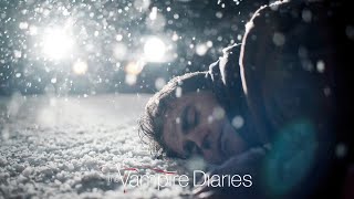 HumanStefan Nearly Freezes to Death  The Vampire Diaries [upl. by Aelc]