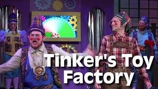 Tinkers Toy Factory Christmas Show in High Quality 4K Resolution at Kings Island Winterfest 2023 🎅 [upl. by Enitsugua]