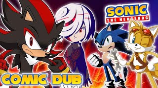 BOOM SHADOW MEETS SAGE  Sonic Comic Dub [upl. by Anaitsirc]