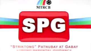 MTRCB SPG Advisory Tagalog [upl. by Houlberg]