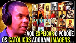 DR RODRIGO SILVA EXPLICA O PORQUE OS CATÓLICOS ADORAM IMAGENS [upl. by Chitkara997]