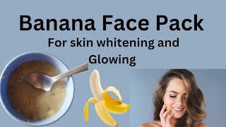 Banana Face Mask for Radiant Skin – DIY at Homequot [upl. by Nylarej]