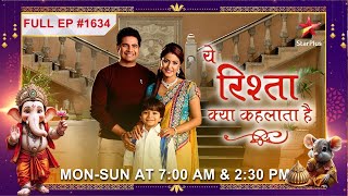 Akshara ko mili बुरी खबर  Full Episode1634Yeh Rishta Kya Kehlata Hai [upl. by Kho]