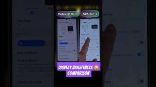 S24 Ultra vs Realme Neo 6 Brightness Test Realmes Shocking 6000 Nits Victory  tech shorts [upl. by Olotrab79]