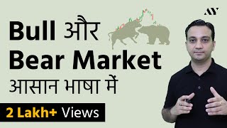 Bull Market amp Bear Market  Explained in Hindi [upl. by Vipul273]