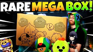 MEGA Box Opening with RARE Legendary Brawl Merch [upl. by Lustig]